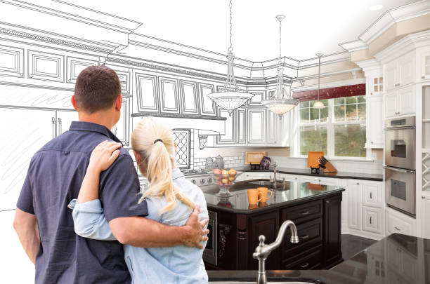 Professional Kitchen Island Installation technician working in Wycombe, PA